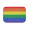 Dog Travel Settle Place Bed Mat – Rainbow Pride Design - Image 4