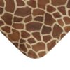 Dog Travel Settle Place Bed Mat – Giraffe Print Design - Image 5