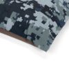 Camouflage Pet Bed - AQUA Camo Pattern - Image 2