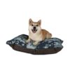 Camouflage Pet Bed - AQUA Camo Pattern - Image 9