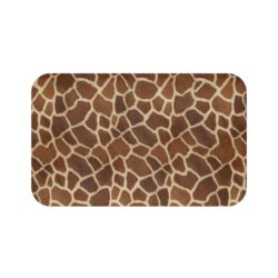 Dog Travel Settle Place Bed Mat – Giraffe Print Design