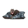 Camouflage Pet Bed - AQUA Camo Pattern - Image 3
