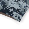 Camouflage Pet Bed - AQUA Camo Pattern - Image 5