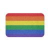 Dog Travel Settle Place Bed Mat – Rainbow Pride Design