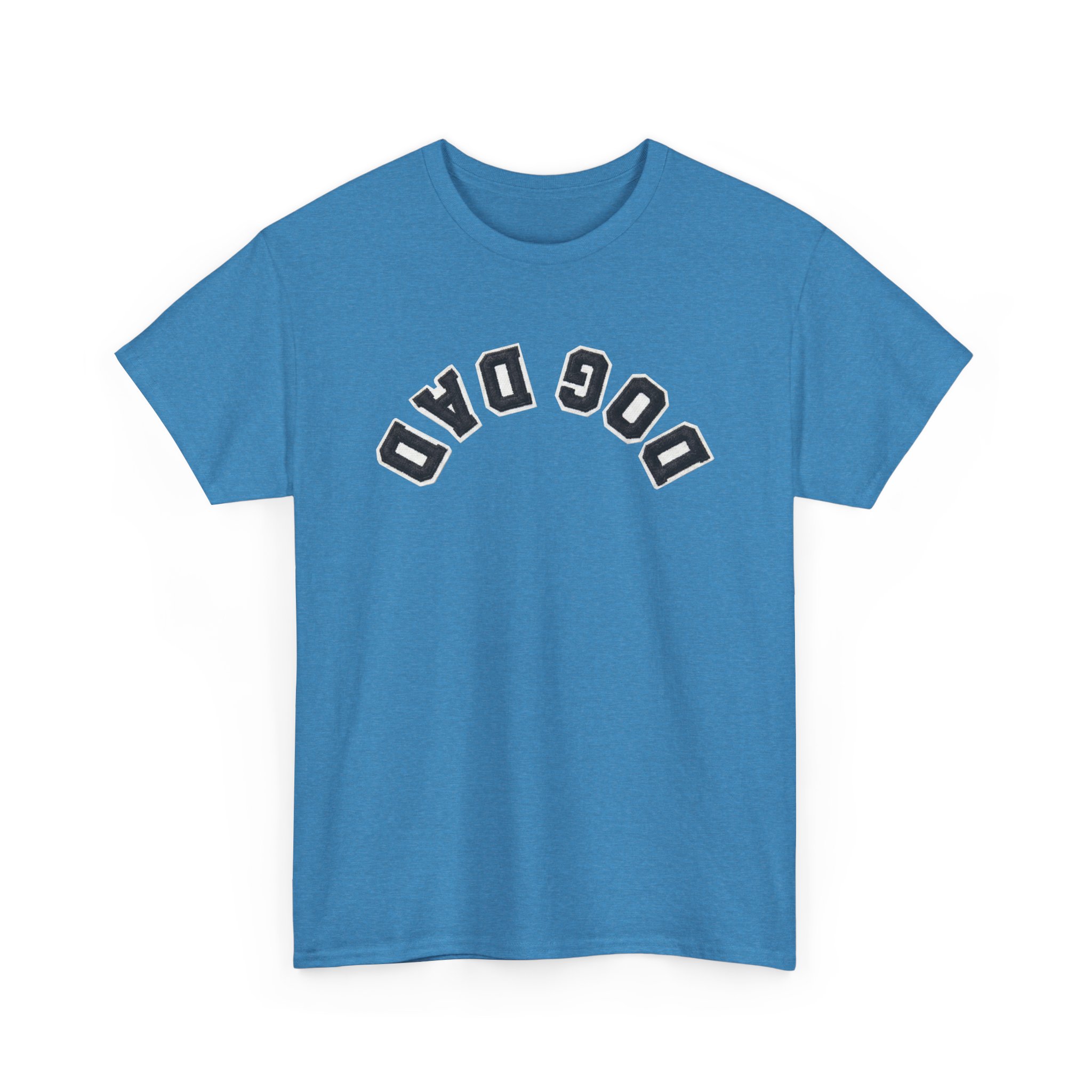 Dog Dad Upside Down Backwards Arch Text T-Shirt 14 Dog Dad Upside Down Backwards Arch Text T-Shirt - Image 14