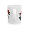 Dog Dad Retro Heart Tattoo Rose Paw Print Ceramic Mug Coffee Cup (11oz & 15oz) - Image 2