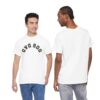 Dog Dad Upside Down Backwards Arch Text T-Shirt - Image 2