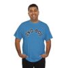 Dog Dad Upside Down Backwards Arch Text T-Shirt - Image 15