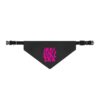 "In My Daddy's Girl Era" Black & Pink Clip-On Pet Bandana