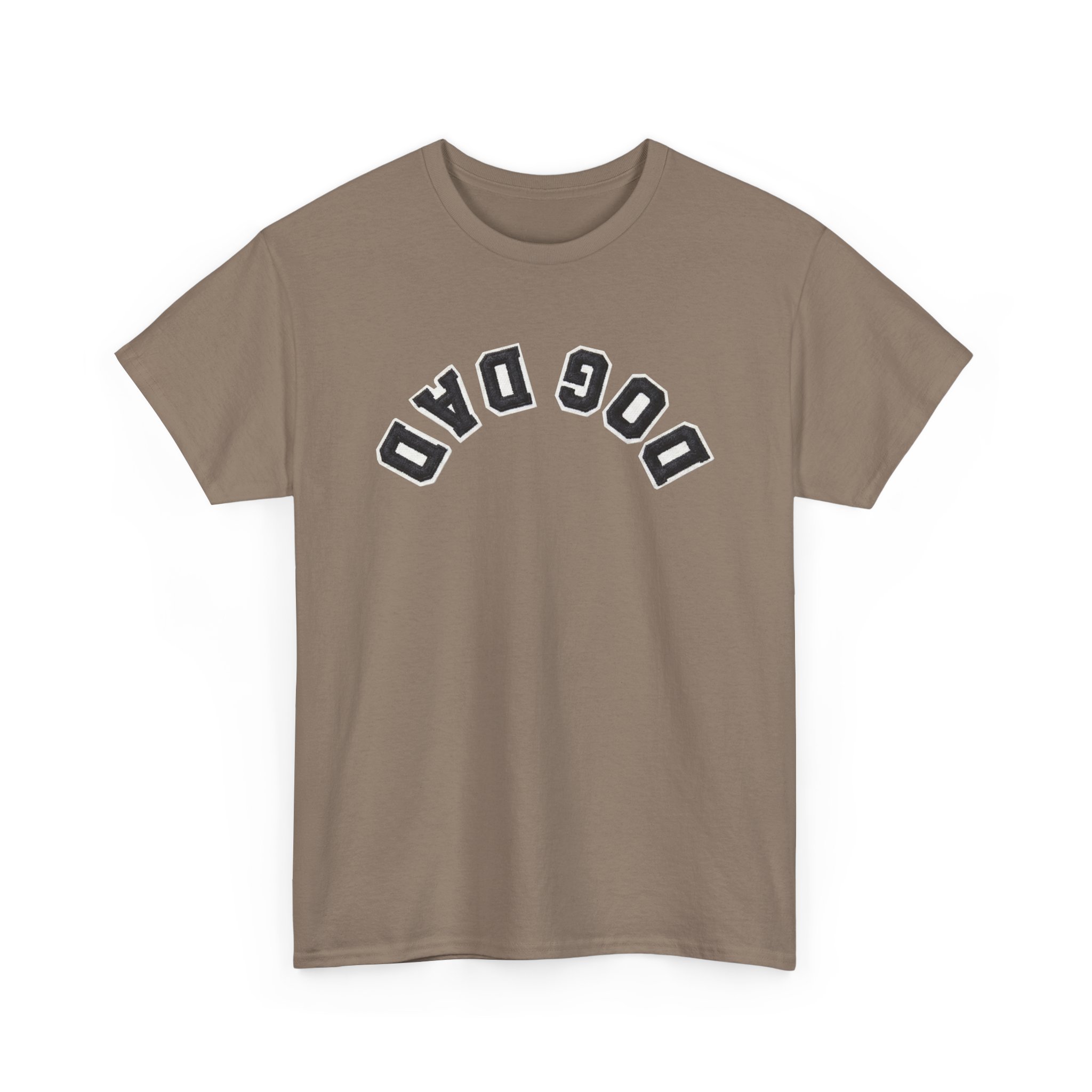 Dog Dad Upside Down Backwards Arch Text T-Shirt 11 Dog Dad Upside Down Backwards Arch Text T-Shirt - Image 11