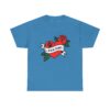 Dog Dad Retro Heart Tattoo Rose Paw Print T-Shirt - Image 29