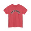 Dog Dad Upside Down Backwards Arch Text T-Shirt - Image 16