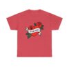 Dog Dad Retro Heart Tattoo Rose Paw Print T-Shirt - Image 37