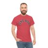 Dog Dad Upside Down Backwards Arch Text T-Shirt - Image 17