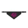 "Daddy's Girl" Black & Pink Clip-On Pet Bandana