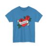 Dog Dad Retro Heart Tattoo Rose Paw Print T-Shirt - Image 31
