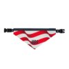 USA Flag Clip-On Patriotic Red White & Blue Pet Bandana - Image 3