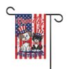 USA Flag "Proudly Pawriotic" Dog & Cat Hats Garden Flag
