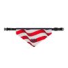 USA Flag Clip-On Patriotic Red White & Blue Pet Bandana