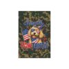 USA "Proudly Pawriotic" Dog Garden Flag Camo - Image 2
