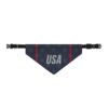 USA Patriotic Stars Clip-On Pet Bandana