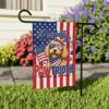 USA Flag "Proudly Pawriotic" Dog Garden Flag - Image 4