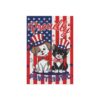 USA Flag "Proudly Pawriotic" Dog & Cat Hats Garden Flag - Image 2