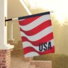 USA Flag Patriotic Red White Blue Garden Flag - Image 9