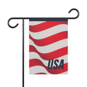 USA Flag Patriotic Red White Blue Garden Flag