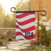 USA Flag Patriotic Red White Blue Garden Flag - Image 4