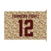 Farmers Fight! 12 Camo Double-Sided Flag - Image 2