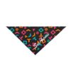 San Antonio Fiesta Basketball Pattern Pet Bandana