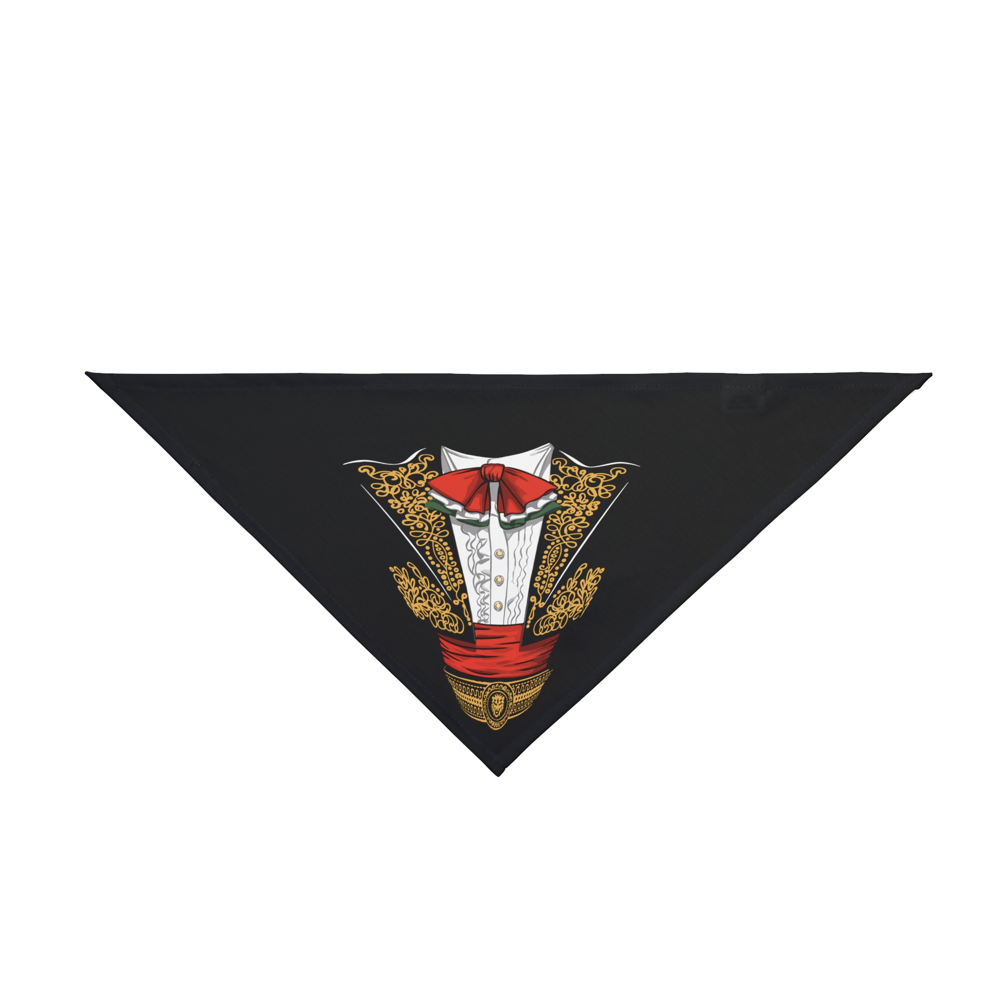 Mexican Mariachi Stylr Pet Bandana 1 Mexican Mariachi Stylr Pet Bandana