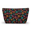San Antonio Fiesta Retro Basketball Pouch Accessory Bag - Image 2