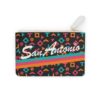 San Antonio Fiesta Retro Basketball Mini Clutch Wristlet Bag