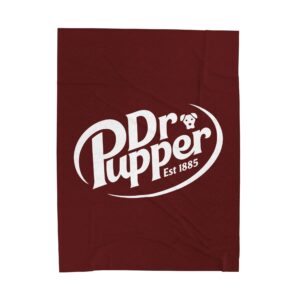 Dr Pupper Velveteen Plush Blanket