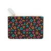 San Antonio Fiesta Retro Basketball Mini Clutch Wristlet Bag - Image 2