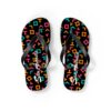 San Antonio Fiesta Retro Basketball Pattern Flip Flops Sandals Chancla