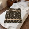 Louis Pet-ton Luxury Designer-Inspired Petall Design Velveteen Plush Blanket - Image 9