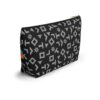 San Antonio Fiesta Retro Silver Pattern Basketball Pouch Accessory Bag - Image 4