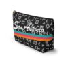 San Antonio Fiesta Retro Silver Pattern Basketball Pouch Accessory Bag - Image 3