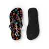 San Antonio Fiesta Retro Basketball Pattern Flip Flops Sandals Chancla - Image 2