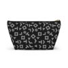 San Antonio Fiesta Retro Silver Pattern Basketball Pouch Accessory Bag - Image 6